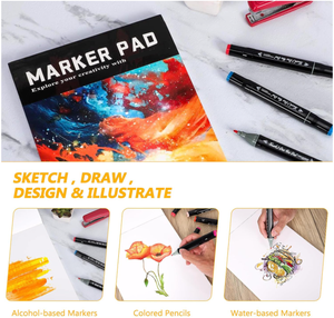 Đánh dấu giấy pad, bleedproof đánh dấu giấy cho rượu đánh dấu, mực và bút chì, axit miễn phí - Product Image 5