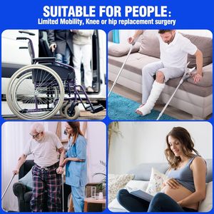 Dispositif de mobilité multifonctionnel pour le lit, avec poignées et sangles d'aide pour la rééducation et le levage des jambes et des pieds - Product Image 4