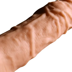 Anello per Blocco Sperma Allungato e Ispessito da 21 cm, Preservativi Riutilizzabili, Estensore per Pene - Product Image 5