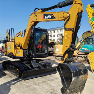 Mini-excavatrice sur chenilles hydraulique d'occasion Sany SY65C 6 tonnes, sûre et fiable, avec moteur Isuzu, pour jardin et ferme (modèles SY65, SY60) - Product Image 3