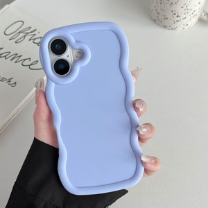 เคสโทรศัพท์สีชมพูแบบกำหนดเองสำหรับ <span class=keywords><strong>iPhone</strong></span> 16 <span class=keywords><strong>Pro</strong></span> <span class=keywords><strong>Max</strong></span> 16e 17 เคสกันกระแทกนุ่มลายคลื่นน่ารักสำหรับ <span class=keywords><strong>iPhone</strong></span> 17 <span class=keywords><strong>Pro</strong></span> <span class=keywords><strong>Max</strong></span> เคสออกแบบ DIY - Product Image 4