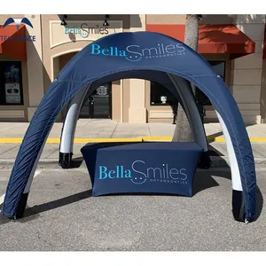 Personalized Commercial Inflatable Trade Show Tent With Customized Logo Attractive Branded Air Dome Tent For Outdoor Events On S