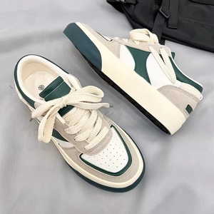 Baskets de skate décontractées pour hommes, personnalisables, à fermeture éclair, confortables, style sportif, en toile légère, antidérapantes, pour printemps et hiver - Product Image 1