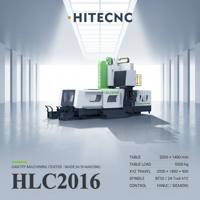 HITECNC Üreticisi HLC2016 Portal İşleme Merkezi Çift Kolon Ağır Hizmet Tipi CNC Freze Tezgahı İhracat İçin