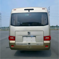 Nouveau minibus de luxe Tenglong Coaster 16-35 places Euro 3 Diesel Manuel Conduite à gauche Moteur Cummins 4-6L pour le transport urbain, scolaire et touristique