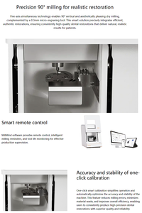 Giá tốt đa chức năng CE nha khoa thiết bị phòng thí nghiệm Máy phay nha khoa P53 với phần mềm nha khoa phay chất lượng tốt nhất - Product Image 3