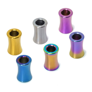 Perle de cordon en titane de taille <span class=keywords><strong>personnalisable</strong></span> - Léger, durable, pendentif de survie pour usage en extérieur - Product Image 5