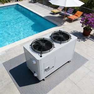 Pompe à chaleur électrique commerciale Mega pour piscine, R32, économe en énergie, refroidisseur personnalisable, contrôle par application WiFi, pour piscine extérieure en métal - Product Image 1