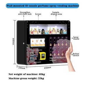 Máquina Expendedora de Perfumes Zhongxin, Sistema Inteligente SDK Personalizable, Venta Directa de Fábrica China - Product Image 2