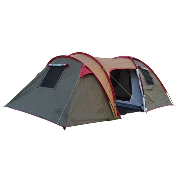 Tente De Camping Ultralégère 2 Pers. Avec Double Porte Et Moustiquaire – Imperméable, Pour Rando (4 Couleurs)