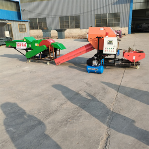 Automatic Round Bale Wrapping <b>Machine</b> for Forage Grass Silage Energy Saving <b>Stretch</b> Film Wrapper with Engine Bearing - Product Image 4