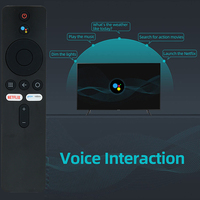 HUAYU MI-VER.3 pour Xiaomi MI Box, télécommande universelle vocale intelligente, LED LCD 4K HD, télécommande pour téléviseur intelligent XMRM-006