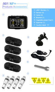 Carued <span class=keywords><strong>TPMS</strong></span> t901c giám sát áp suất lốp Hệ thống 4 nội bộ được xây dựng trong cảm biến xe điện tử dài tuổi thọ pin báo động <span class=keywords><strong>TPMS</strong></span> - Product Image 6