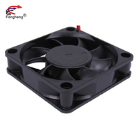 60mm DC Brushless 2-Pin Axial Fan Roulement à billes 5V/12V/24V Booster Ventilateur de refroidissement 6015 60X60X15mm Plastique Restaurants Hôtels OEM