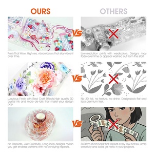 Fita Adesiva Transparente PET com Padrão de Borboleta Brilhante, Design Personalizado OEM para Suprimentos de Diário e Scrapbook - Product Image 2