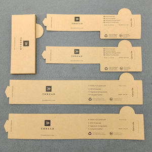 Etiquetas colgantes personalizadas de alta calidad, etiquetas para ropa, calcetines, tarjeta de cabecera, <span class=keywords><strong>Stock</strong></span> con gancho, colgador de calcetines de cartón - Product Image 1