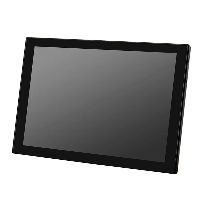 Moniteur LCD industriel de 8 pouces, écran tactile capacitif populaire avec interface USB, étanche à l'eau et à la poussière