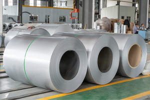 Galvalume G550 koil baja Aluzinc, GL Harga AZ40 AZ80 AZ120 AZ150 1200mm 0.5/0.6/0.7/0.8mm koil baja Aluzinc Galvalume - Product Image 5