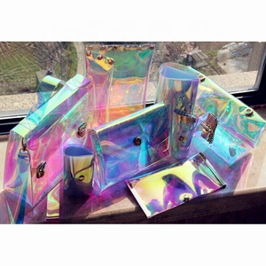 Pellicola in PVC dicroico laminante in vinile colorato in tessuto iridescente per abbigliamento e giacca - Product Image 4