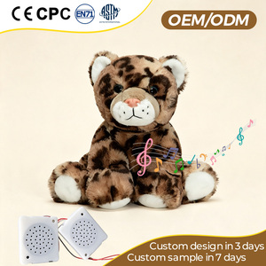ตุ๊กตายูนิคอร์นพูดได้ บันทึกเสียงได้ ของเล่นตุ๊กตาขนนุ่มแบบสั่งทำจากโรงงาน ตุ๊กตาสัตว์อิเล็กทรอนิกส์ดนตรี - Product Image 2