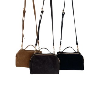 กระเป๋าสะพายข้างขนาดเล็ก 7 นิ้ว ปิดด้วยซิป ผิวสัมผัสหนังกลับ กระเป๋าสะพายไหล่ผู้หญิง ใช้ได้ทุกวัน ฤดูใบไม้ผลิ 2026 - Product Image 5