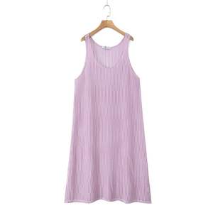 แฮปปี้ พลัส ไวท์ เสื้อกั๊กถักไหมพรมยาว คอกลม ทรงหลวม ลายฉลุ ชุดเดรสลำลองสำหรับผู้หญิง ไซส์พลัส N9142 - Product Image 2