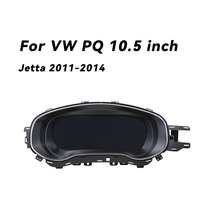 Tableau de bord LCD complet pour Volkswagen Jetta 2011-2014 PQ MQB VW CC Golf Sharan Passat Tiguan Scirocco EOS Écran 10,5"12,3"