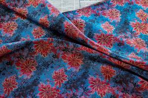 Tissu en dentelle jacquard brodé africain pour robes et sacs pour femmes, 100% polyester, tulle français, dentelle nigériane - Product Image 4