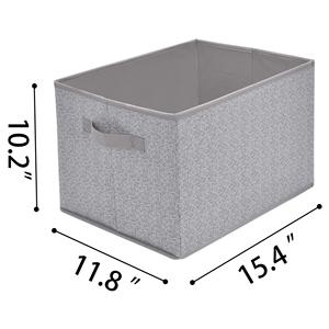 Caja de almacenamiento plegable ropa hogar recopilación personalizado caja tejido cajas de almacenamiento - Product Image 2