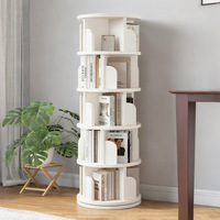 Étagère minimaliste moderne pour la maison, sur pied, rotative à 360°, meuble de salon mobile, compacte, simple, basse