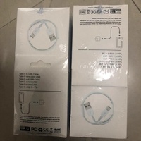 Câble de charge en gros de 1 m avec emballage de vente au détail, câbles de charge USB Type-C en TPE pour Apple iPhone 11 12 13 14 Pro Max 15 16 17