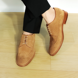 Zapatos formales cómodos <span class=keywords><strong>para</strong></span> hombre, zapatos elegantes de cuero de ante italiano <span class=keywords><strong>para</strong></span> hombre, zapatos oficiales de negocios <span class=keywords><strong>para</strong></span> hombre - Product Image 2