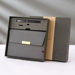 Custom A5 Planner Leather <b>Notebook</b> Pen New Ideas for Business Gifts Idea Promotional Corporate Gift <b>Set</b> - Product Image 1