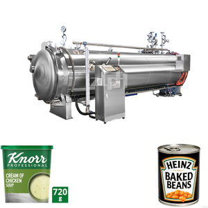 <span class=keywords><strong>Autoclave</strong></span> Rotante a Vapore ad Alta Efficienza Energetica per Alimenti a Base di Tonno - Macchina per Retort a Lotti per Fabbriche di Prodotti Ittici - Product Image 6