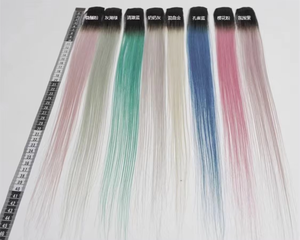 Extensiones <span class=keywords><strong>de</strong></span> <span class=keywords><strong>Cabello</strong></span> Humano Brasileño al por Mayor, 18 Pulgadas, Grado Superior Remy, con Clip, Ondulado Natural Negro, Cola <span class=keywords><strong>de</strong></span> Caballo # Máquina 1B - Product Image 5