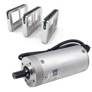 Servomotore 24 v Dc Motor 0.5 nm 59 mm per cancello a braccio oscillante con Encoder incrementale