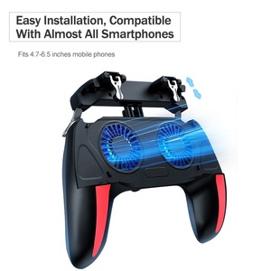 Toptan taşınabilir el oyun kontrolörü akıllı telefon Video oyunları vibratör cep telefonu Gamepad ile 5000MAH güç bankası - Product Image 6