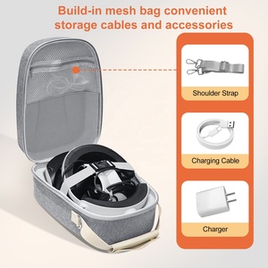 EVA เคสเดินทางแบบแข็งสำหรับ PS กระเป๋าเก็บ <span class=keywords><strong>VR2</strong></span>สำหรับ PSVR2แว่นตา VR ตัวควบคุมการกระแทก JYS-P5168 - Product Image 6