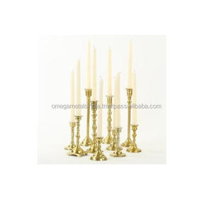 Candelabros decorativos de lujo, modernos, de lujo, para boda, dorado - Product Image 3