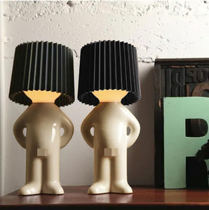 Lampe de table créative un peu timide, petites veilleuses, lampe de bureau Mr.P Shy Boy, veilleuses amusantes pour garçon coquin - Product Image 6
