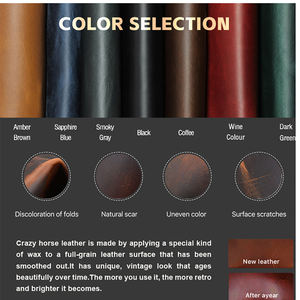 連絡先のカスタムクレイジーホースレザーメッセンジャーバッグ男性用8.3インチIpadヴィンテージレザークロスボディショルダーバッグメンズサッチェルバッグ - Product Image 6