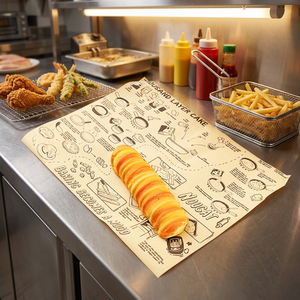 Papel de Envolver para Pasteles y Sándwiches, Compostable, Ecológico, Reciclable, Resistente a la Grasa y al Agua, de Grado Alimenticio, para Chocolate - Product Image 5
