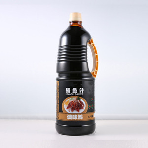 Sauces japonaises 1,8 L en fûts plastiques, sauce Unagi, sauce Unagi au sésame pour supermarchés, OEM avec <span class=keywords><strong>prix</strong></span> d'usine - Product Image 1