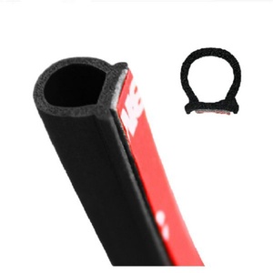 Tira de sellado de puerta de <span class=keywords><strong>coche</strong></span> de espuma de goma Epdm en forma de D autoadhesiva automotriz - Product Image 4