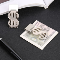 Vente en gros de pièces de monnaie Pince à billets Sceau présidentiel Dollar Or Laiton Pince à billets Logo personnalisé Monnaie Cartes de crédit Pince à billets peut contenir
