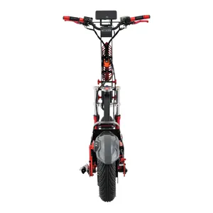 Long Range 100km Powerful 4000W Motor Top Speed 100km/h Escooter Dual Hydraulic Motorcycle Brake Electric Scooter