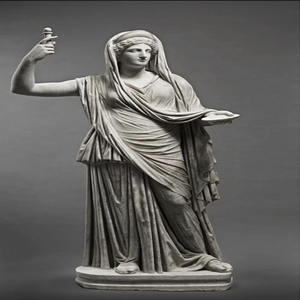 Escultura de estatua de mármol de tamaño real de la Reina <span class=keywords><strong>Hera</strong></span> de la mitología <span class=keywords><strong>griega</strong></span> antigua para - Product Image 1