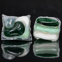 Lessives en capsules antibactériennes OEM en gros 6-en-1 pour un nettoyage en profondeur, format familial Moyen-Orient