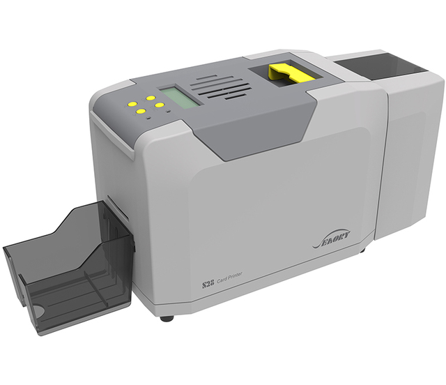 Seaory S28 Desktop Single-sided PVC ID Card Printer Dye Sublimation Direct-to-card Printer for Cr80 Plastic IC Card  Printing