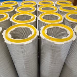 Cartouche filtrante industrielle à six oreilles pour dépoussiérage rapide, cartouche filtrante pour dépoussiéreur à poudre - Product Image 5